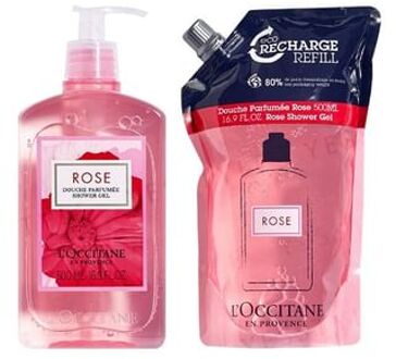 l'occitane Rose Shower Gel 500ml Refill
