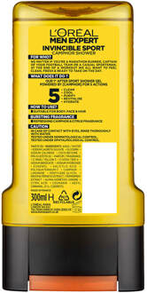 L'Oréal Men Expert Invincible Sport 5-in-1 Douchegel 300 ml