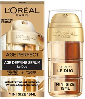 L'Oréal Paris Age Perfect Serum Le Duo with Collagen Peptides 15ml