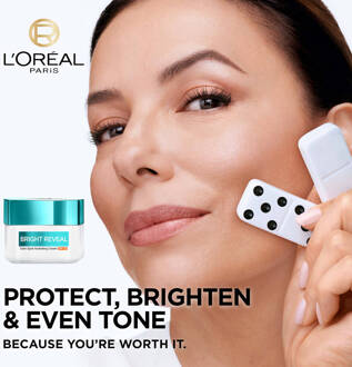 L'Oréal Paris Bright Reveal Antipigmentvlekken Hydraterende Crème SPF 50 met Niacinamide 50 ml