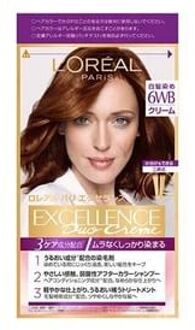 L'Oréal Paris Excellence Hair Dye R Cream Type 6WB 1 Set
