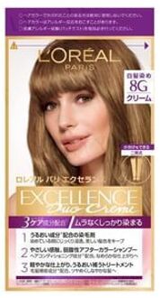 L'Oréal Paris Excellence Hair Dye R Cream Type 8G 1 Set