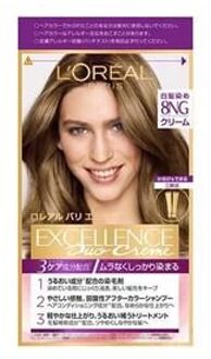 L'Oréal Paris Excellence Hair Dye R Cream Type 8NG 1 Set