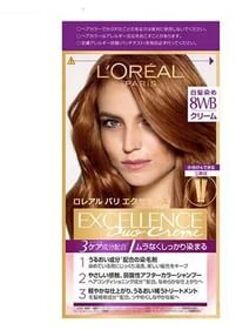 L'Oréal Paris Excellence Hair Dye R Cream Type 8WB 1 Set