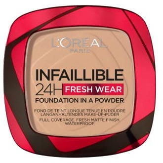 L'Oréal Paris Infaillible 24H Fresh Wear Foundation in a Powder - 120 Vanille - Foundation en poeder in één - 8gr