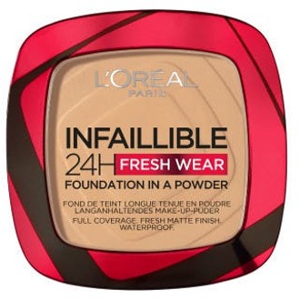 L'Oréal Paris Infallible 24 Hour Fresh Wear Foundationpoeder 9 g (Verschillende Tinten) - 200 Golden Sand