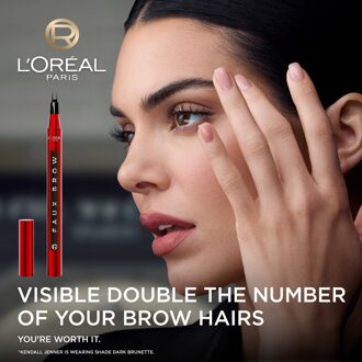 L'Oréal Paris Infallible Faux Brow, Up To 2-Day Brow Tint Pen 1ml (Various Shades) - Light Brunette