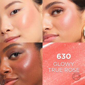 L'Oréal Paris Lumi Le Liquid Blush (Various Shades) - 630 Glowy True Rose