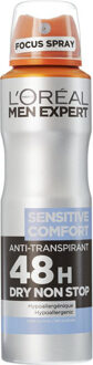 L'Oréal Paris Men Expert Sensitive comfort deodorant spray, 150 ml