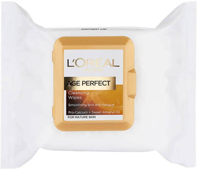 L'Oréal Paris Paris Age Perfect Cleansing Wipes for Mature Skin (25 Wipes)