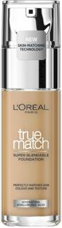 L'Oréal Paris Paris True Match Foundation - 6.W Golden Honey - Natuurlijk Dekkend - 30 ml