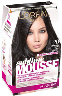 L'Oréal Paris Sublime Mousse 20 sensueel zwart haarkleuring