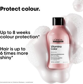 L'Oréal Professionnel L’Oréal Professionnel Vitamino Color Shampoo 300ml and Refill Pack 500ml for coloured hair