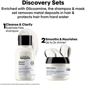 L'Oréal Professionnel Metal Detox Shampoo & Mask Discovery Kit