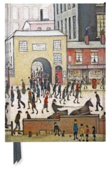 L.S. Lowry: Coming From The Mill (Foiled Journal) - Flame Tree Notebooks