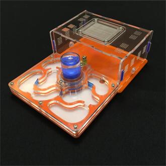 L size vliegtuig 9 kleur beschikbaar ant farm acryl vocht met voeden gebied, insect mier villa huisdier geavanceerde mania farm mieren oranje