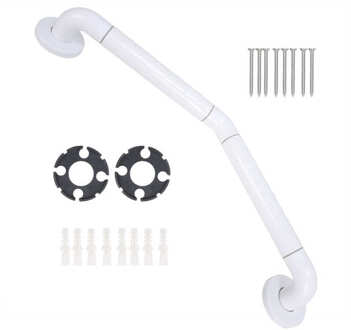 L-Vormige Badkamer Grab Leuning Veiligheid Grab Rail Bar Wc Leuning Voor Ouderen Handicap Gewond Washroom Antislip leuning