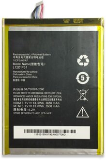 L12D1P31 L12T1P33 3650 Mah Batterij Voor Lenovo Ideatab Lepad A1000 A1010 A5000 A3000 A3000-H