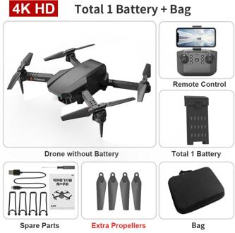 L703 Lange Standby-tijd Mini Drone 4K 1080P Hd Camera Fpv Drone Quadcopter Hoogte Hold Opvouwbare Rc Quadcopter dron Kinderen Speelgoed 01