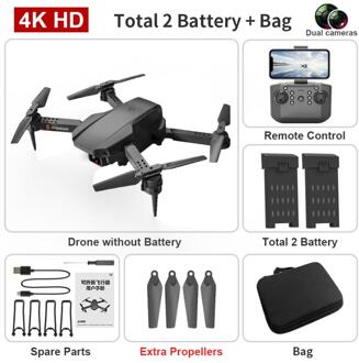 L703 Lange Standby-tijd Mini Drone 4K 1080P Hd Camera Fpv Drone Quadcopter Hoogte Hold Opvouwbare Rc Quadcopter dron Kinderen Speelgoed 04