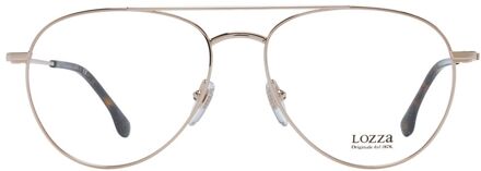 L71 Aviator Zonnebril Roe Goud Beige