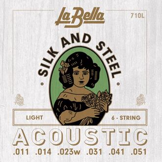 La Bella L-710L snarenset akoestisch snarenset akoestisch, light, 011-014-023-031-041-051