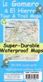 La Gomera & El Hierro Tour & Trail Super-Durable Maps