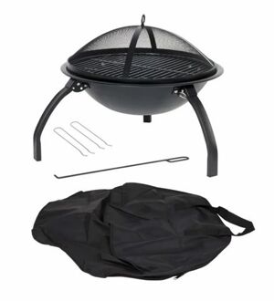 La Hacienda vuurschaal Camping (Ø 54 cm) Zwart