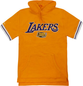 LA Lakers NBA French Terry Heren Hooded T-shirt - maat Geel