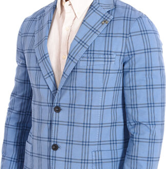 La Martina Blazer met lange mouwen en normale pasvorm PMJA06-JQ028 man Blauw - EU 50
