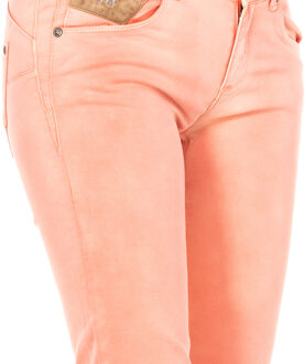 La Martina Elastische broek met slank gesneden zomen HWT010 vrouw Oranje - 30 (Taille)