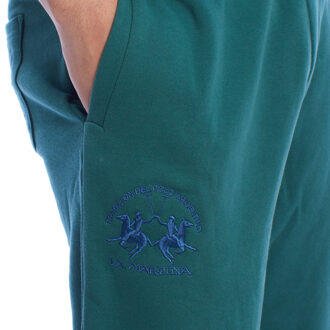 La Martina Heren Regular Fit UMT600-FP529 Sportbroek Groen - L