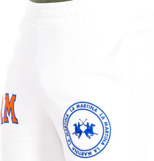 La Martina Heren sportshort 11M087-FP533 Wit - L