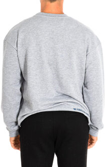 La Martina Heren sweatshirt met lange mouwen en ronde hals TMF304-FP538 Grijs