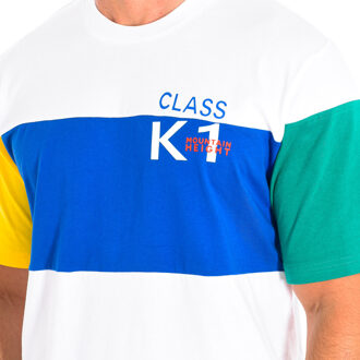 La Martina Heren-T-shirt Korte Mouw TMR603-JS206 - maat Wit