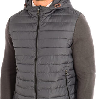 La Martina Jas met capuchon TMO005-PL111 man Grijs