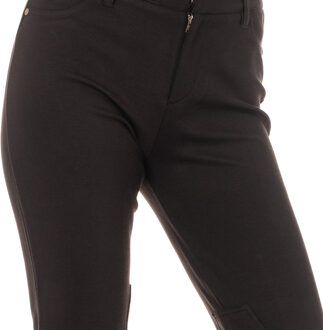 La Martina Ottomaanse elastische broek type legging LWT003 vrouw Zwart - 30 (Taille)