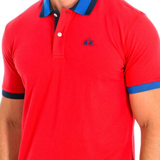 La Martina Polo met korte mouwen TMP008-PK001 man Rood - S