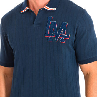 La Martina Polo met korte mouwen TMP019-JS325 man Blauw - L