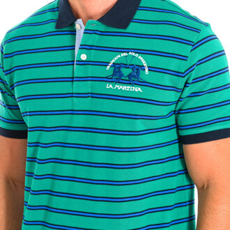 La Martina Polo met korte mouwen TMP024-PK147 man Groen - L