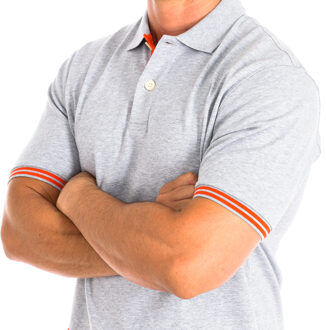 La Martina Polo met korte mouwen TMP304-JS303 man Grijs