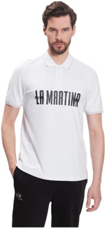 La Martina Polo Shirts La Martina , White , Heren - 2Xl,Xl,L,M,3Xl
