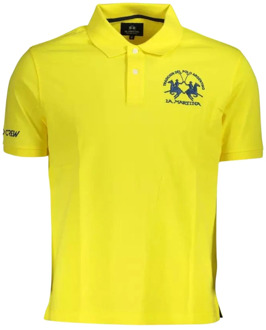 La Martina Polo Shirts La Martina , Yellow , Heren
