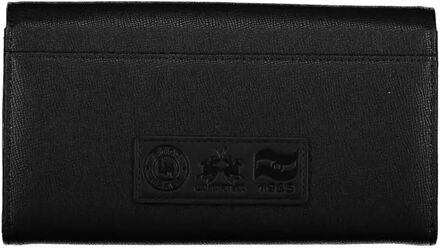 La Martina Portemonnee Zwart Lederen