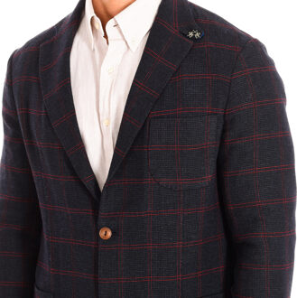 La Martina Regular fit blazer met lange mouwen en knoopsluiting TMJ002-JQ036 man - maat Zwart