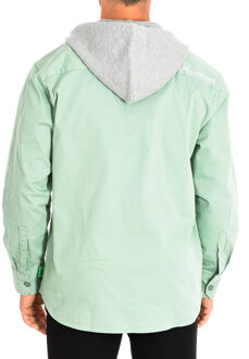 La Martina Regular fit jas met hoge kraag en capuchon TMC009-TW361 man Groen - L