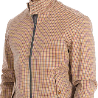 La Martina Regular fit jas met hoge kraag en knoopsluiting TMO008-PP579 man Bruin