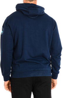 La Martina TMF322-FP225 Heren Hoodie - maat Blauw