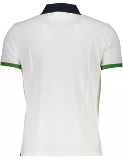 La Martina Witte Katoenen Polo Shirt voor Mannen - L