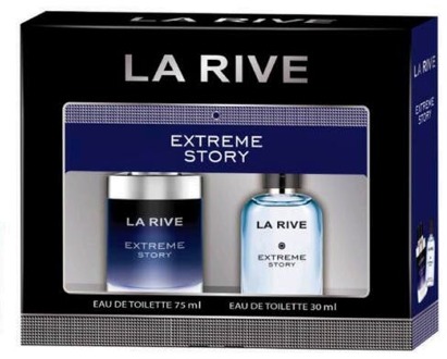 La Rive Geschenkset La Rive Extreme Story EDT Gift Set 75 ml + 30 ml